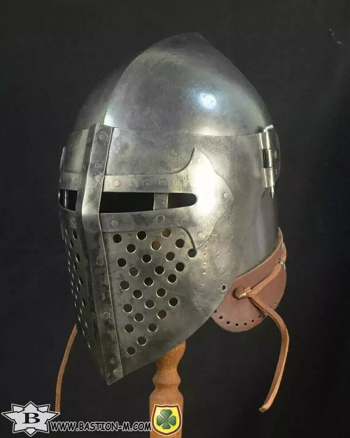 Medieval Bascinet Helmet | Armour Buhurt Helmet | Knight Battle Larp Helmet KA